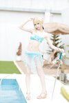 [Cosplay] 封疆疆v saber水着