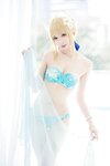 [Cosplay] 封疆疆v saber水着