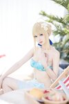 [Cosplay] 封疆疆v saber水着