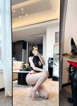 Hot 奔跑的晶骡儿 红色蝴蝶小内内