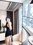 Hot 奔跑的晶骡儿 红色蝴蝶小内内