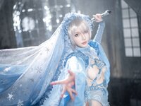 [Cosplay] 阿包也是兔娘 冰雪2B