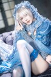 [Cosplay] 阿包也是兔娘 冰雪2B