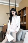 Hot 谢小蒽性感OL写真