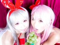 [Cosplay][Sweet sweetS & Krouge] Mahore Himemiya 姫宮まほれ, Kururu Kurasaka 倉坂くるる - MahoKuru3 Prisma☆Twins! #まほくる3 プリズマ☆ツインズ!