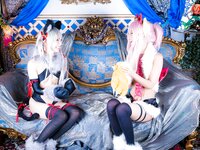 [Cosplay][Sweet sweetS & Krouge] Mahore Himemiya 姫宮まほれ, Kururu Kurasaka 倉坂くるる - MahoKuru3 Prisma☆Twins! #まほくる3 プリズマ☆ツインズ!
