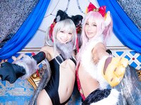 [Cosplay][Sweet sweetS & Krouge] Mahore Himemiya 姫宮まほれ, Kururu Kurasaka 倉坂くるる - MahoKuru3 Prisma☆Twins! #まほくる3 プリズマ☆ツインズ!
