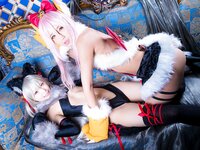 [Cosplay][Sweet sweetS & Krouge] Mahore Himemiya 姫宮まほれ, Kururu Kurasaka 倉坂くるる - MahoKuru3 Prisma☆Twins! #まほくる3 プリズマ☆ツインズ!
