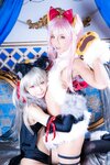 [Cosplay][Sweet sweetS & Krouge] Mahore Himemiya 姫宮まほれ, Kururu Kurasaka 倉坂くるる - MahoKuru3 Prisma☆Twins! #まほくる3 プリズマ☆ツインズ!