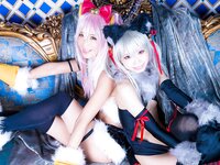 [Cosplay][Sweet sweetS & Krouge] Mahore Himemiya 姫宮まほれ, Kururu Kurasaka 倉坂くるる - MahoKuru3 Prisma☆Twins! #まほくる3 プリズマ☆ツインズ!