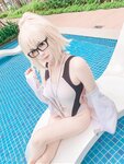 [Cosplay] Pyoncos - Jeanne d’Arc Swiming