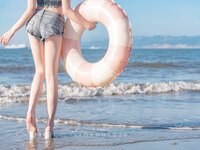 [Cosplay] Yaokoututu 咬一口兔娘ovo - Summer of the sea 海の夏日