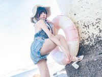 [Cosplay] Yaokoututu 咬一口兔娘ovo - Summer of the sea 海の夏日