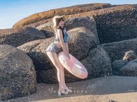 [Cosplay] Yaokoututu 咬一口兔娘ovo - Summer of the sea 海の夏日