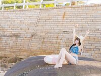 [Cosplay] Yaokoututu 咬一口兔娘ovo - Summer of the sea 海の夏日