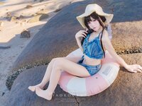 [Cosplay] Yaokoututu 咬一口兔娘ovo - Summer of the sea 海の夏日