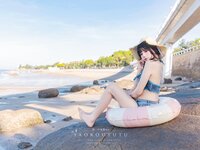 [Cosplay] Yaokoututu 咬一口兔娘ovo - Summer of the sea 海の夏日