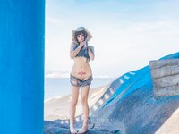 [Cosplay] Yaokoututu 咬一口兔娘ovo - Summer of the sea 海の夏日