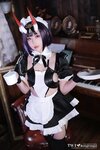 [Cosplay] Rongrongzi 小容仔咕咕咕w - Shuten Douji 酒呑童子 Drinking Maid 酒吞童子女仆