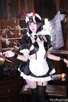 [Cosplay] Rongrongzi 小容仔咕咕咕w - Shuten Douji 酒呑童子 Drinking Maid 酒吞童子女仆