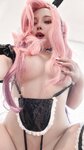 [Cosplay] Sayo Momo - Seraphine Lewd Bunny