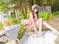 [Cosplay] Yaokoututu 咬一口兔娘ovo - Green field tea party 绿野茶会
