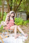 [Cosplay] Yaokoututu 咬一口兔娘ovo - Green field tea party 绿野茶会