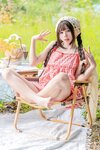 [Cosplay] Yaokoututu 咬一口兔娘ovo - Green field tea party 绿野茶会