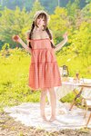 [Cosplay] Yaokoututu 咬一口兔娘ovo - Green field tea party 绿野茶会