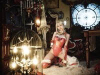 [Cosplay] Hu LiLi 湖里狸 - Christmas Artoria 圣诞阿尔托莉雅
