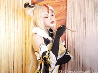 [Cosplay] Hana Bunny - Ningguang 凝光 (Genshin Impact)