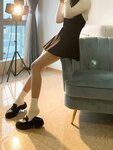 [Cosplay] 小九九 July芝岚 NO.006 油亮肉丝加白棉袜