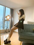 [Cosplay] 小九九 July芝岚 NO.006 油亮肉丝加白棉袜