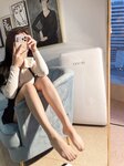[Cosplay] 小九九 July芝岚 NO.006 油亮肉丝加白棉袜