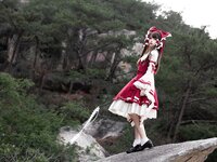 [Cosplay] G44 不会受 - Reimu Hakurei 博麗霊夢 灵梦