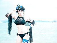 [Cosplay] 巴鲁巴鲁BaRu 佐治亚泳装