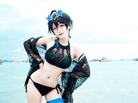 [Cosplay] 巴鲁巴鲁BaRu 佐治亚泳装