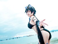 [Cosplay] 巴鲁巴鲁BaRu 佐治亚泳装