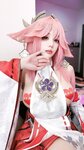 [Cosplay] 九言 八重自拍