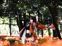 [Cosplay] Ely - Red Higanbana 殷紅彼岸