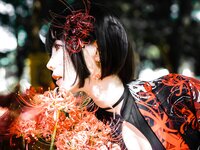 [Cosplay] Ely - Red Higanbana 殷紅彼岸
