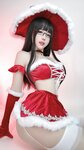 [Cosplay] miko酱ww 圣诞魔女
