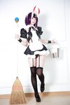 [Cosplay] G44 不会受 - Shuten Douji Drinking Maid 酒吞女僕