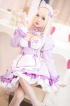 [Cosplay] 貓田聖奈奈 桃之啾啾 NO.008 椰子