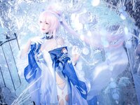 [Cosplay] Cherry Neko 桜桃喵 - Coral Palace Heart Sea 珊瑚宫心海