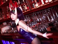 [Cosplay] G44 不会受 - Drinking bunny girl 酒吞兔女郎