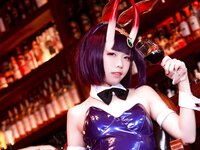 [Cosplay] G44 不会受 - Drinking bunny girl 酒吞兔女郎