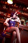[Cosplay] G44 不会受 - Drinking bunny girl 酒吞兔女郎