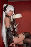 [Cosplay] G44 不会受 - Brown Cheongsam Girl 褐色旗袍娘