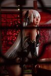 [Cosplay] G44 不会受 - Brown Cheongsam Girl 褐色旗袍娘